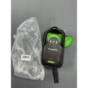 RockBros‎ Frame Phone Bag Medium Black Water-Resistant Phone Holder Road-Bike